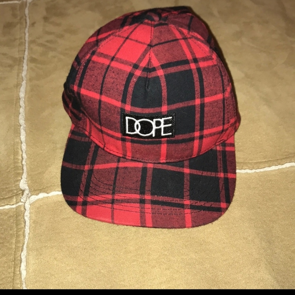 Dope Buffalo plaid SnapBack hat